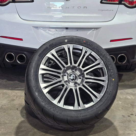 18" VF Senator / WN Grange Forged Wheels Drag Pack / Roll Racing VE-VF