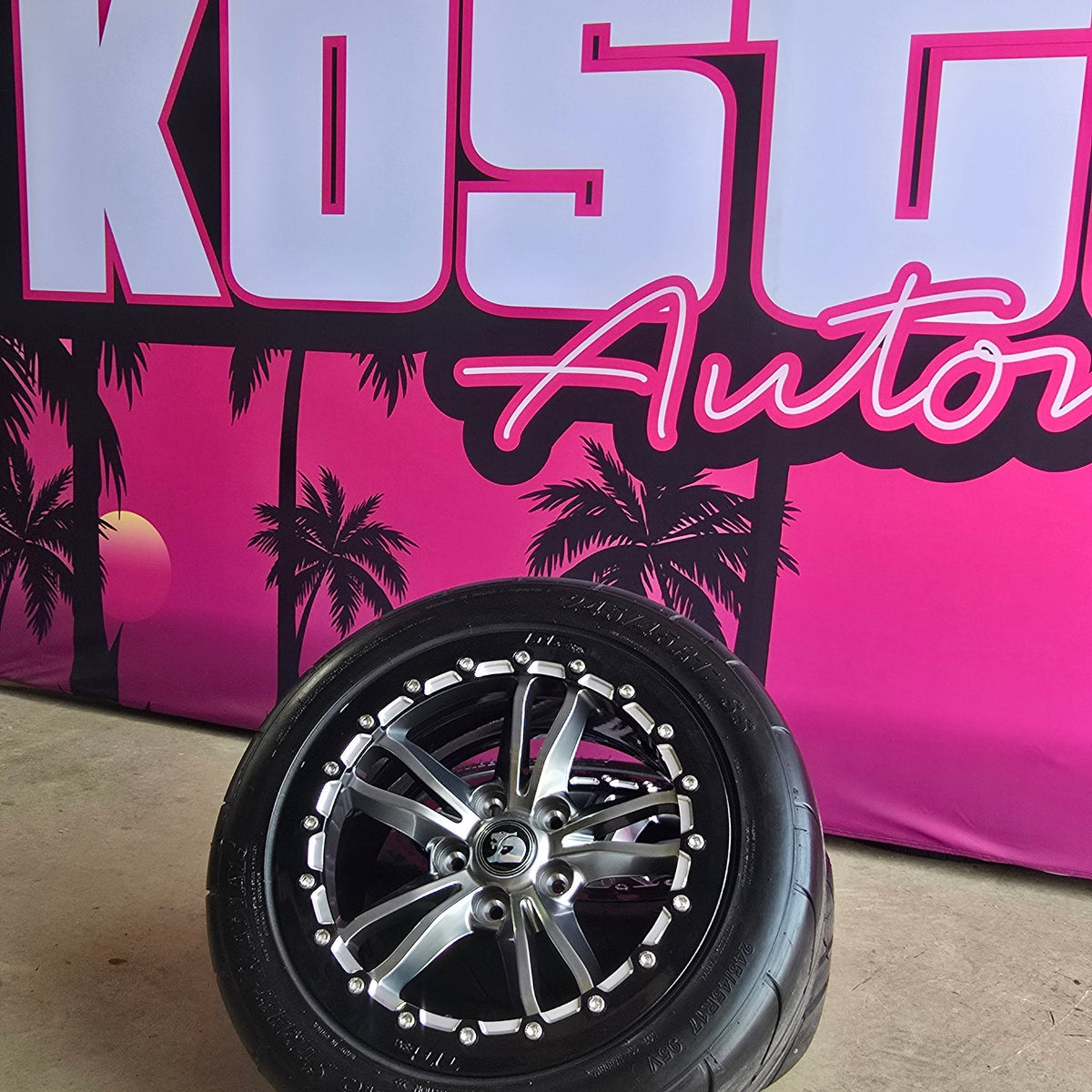 17" HYPER VF Rapier Forged Beadlock Wheels Drag Pack / Roll Racing VS-VF