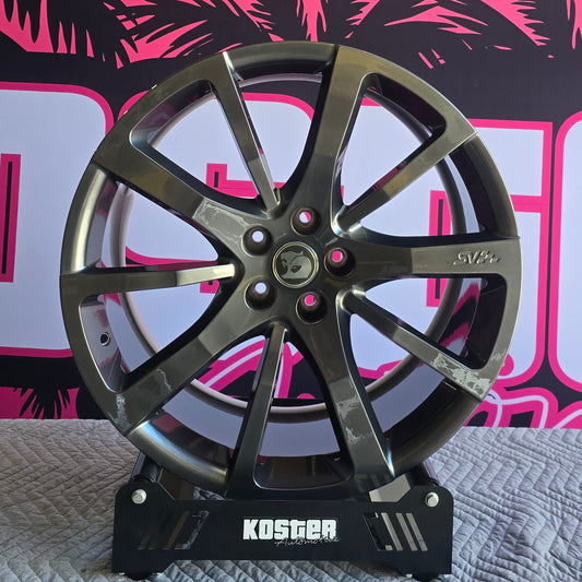 22" VE SV Performance Clubsport Forged Wheels, Staggered, NO guard rolling needed!