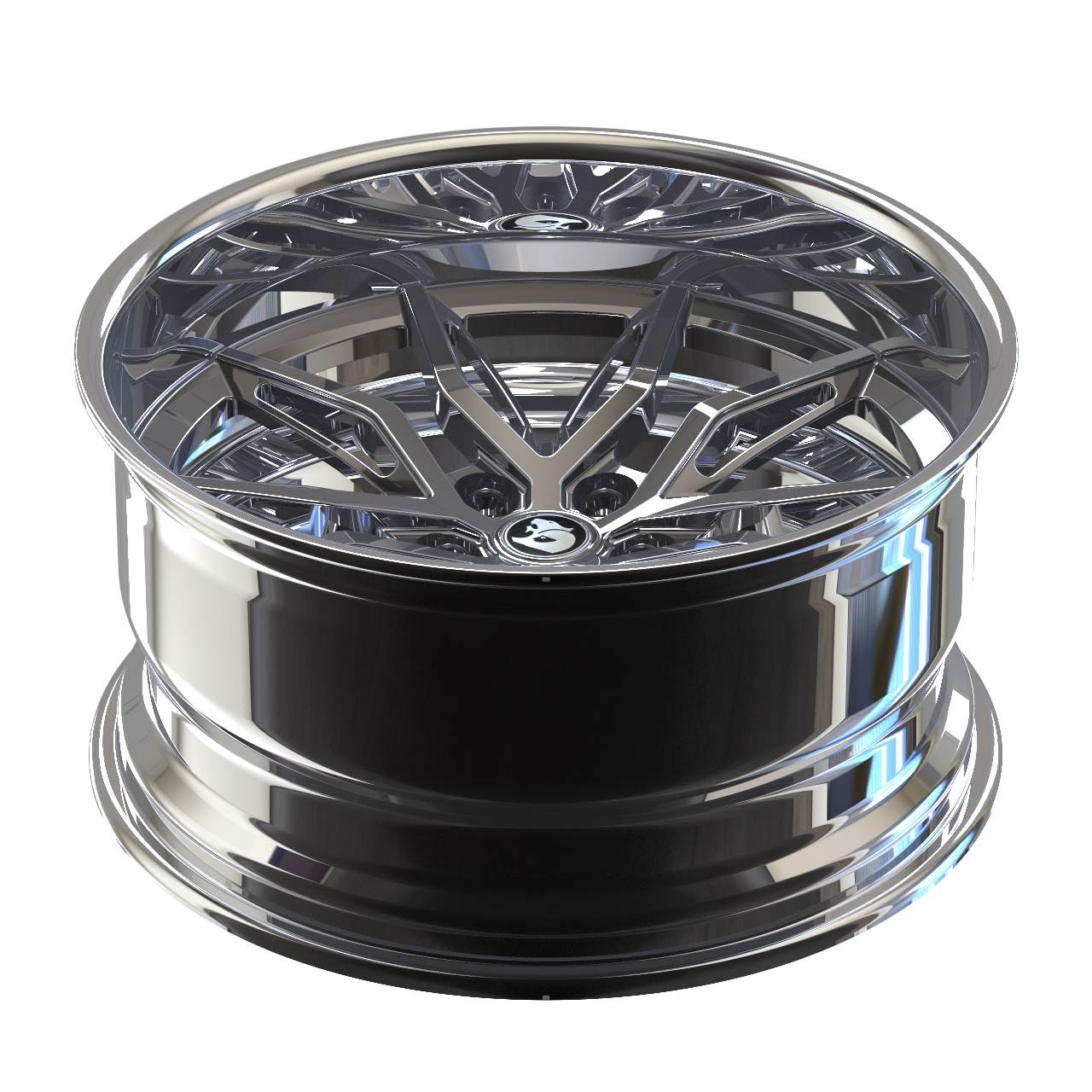 20" Deep Dish 2 Piece GEN-F2 GTS Forged Wheels