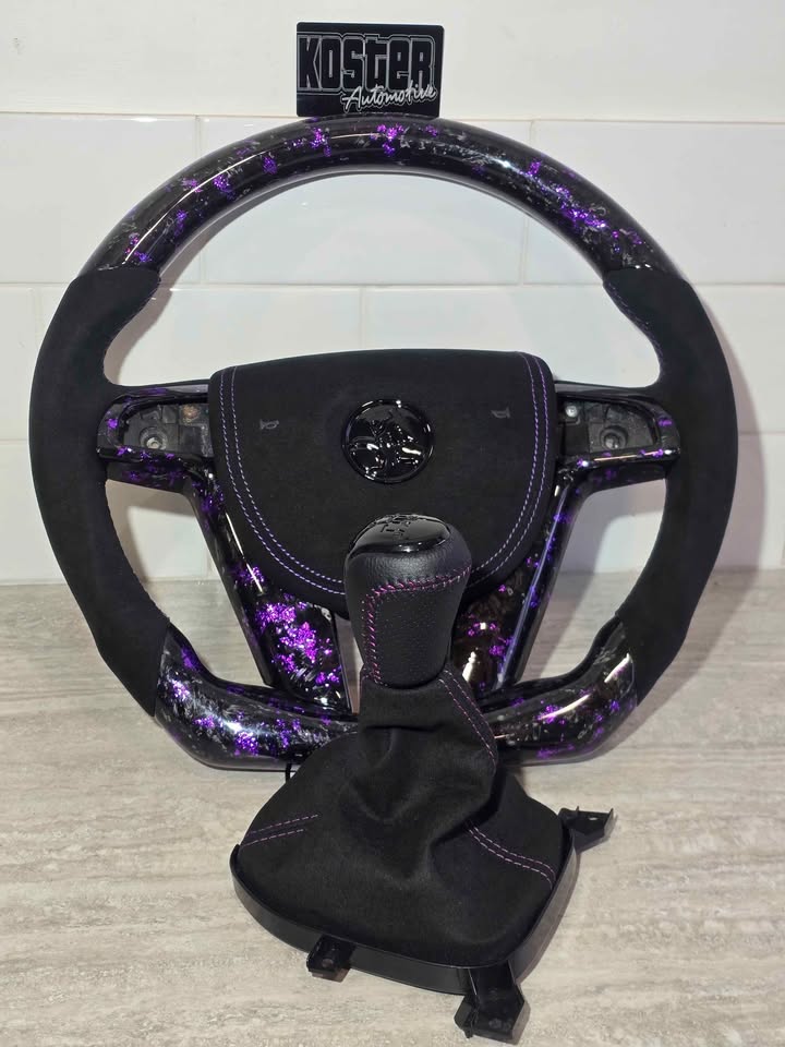 Forged Carbon Steering Wheels - to Suit HOLDEN / FORD VY VZ VE VF FG