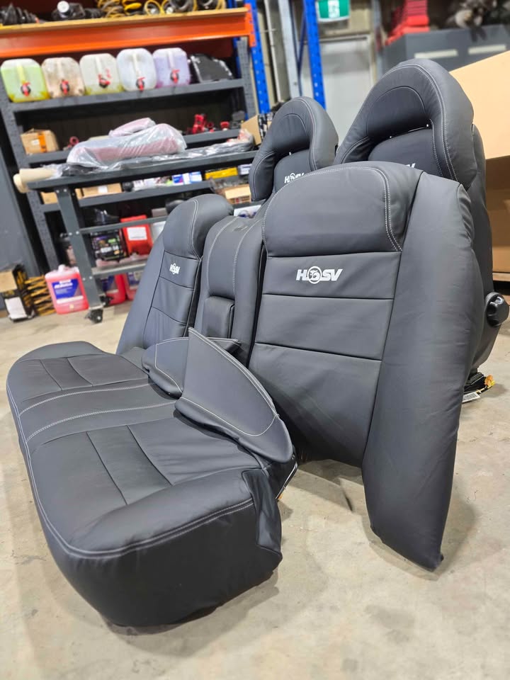 NEW 'IN STOCK' CUSTOM HSV / HOLDEN FPV / FALCON INTERIORS – Seats + Door Trims –