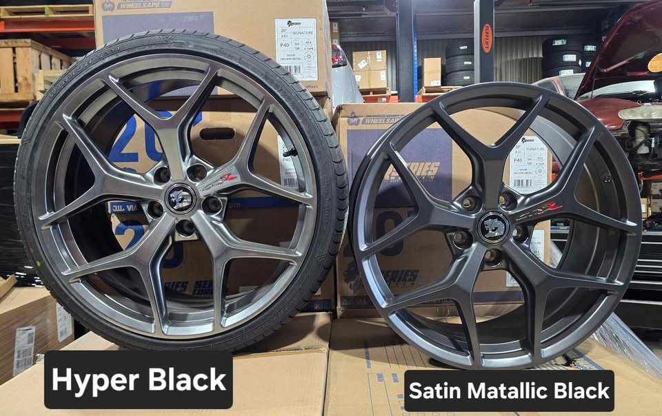 20" VF HSV GTSR Engraved Wheels – Polished, Hyper Black, Gloss Black & NEW Satin Metallic Black 🔥