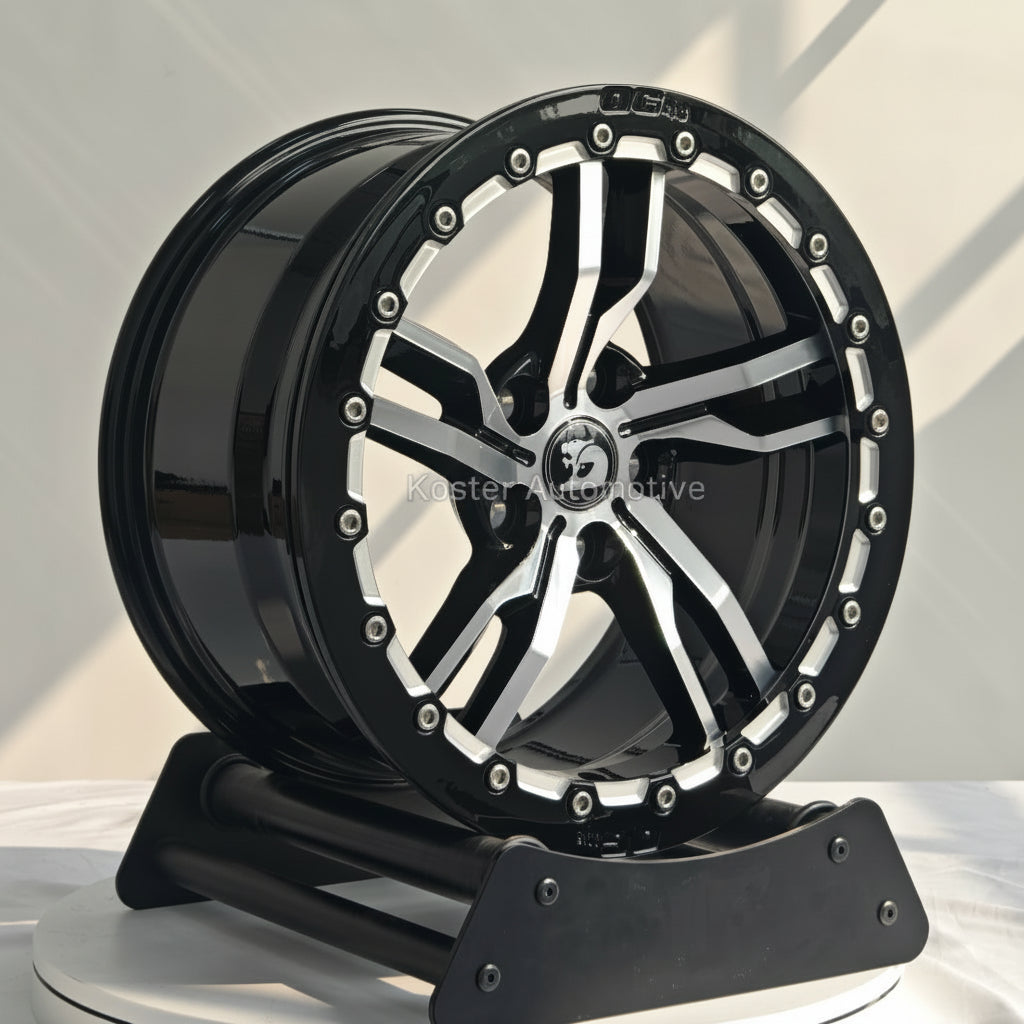 18" VF LSA Forged Beadlock Wheels VE-VF Drag Pack / Roll Racing