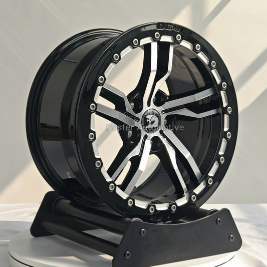 18" VF LSA Forged Beadlock Wheels VE-VF Drag Pack / Roll Racing