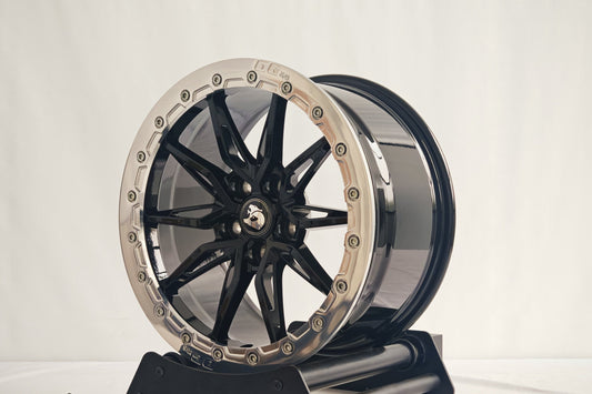 18" VF2 GTS Forged Beadlock Wheels VE-VF Drag Pack / Roll Racing VS-VF