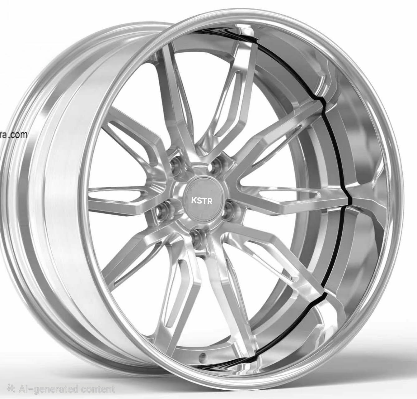 20" Deep Dish 3 PIECE Forged Wheels