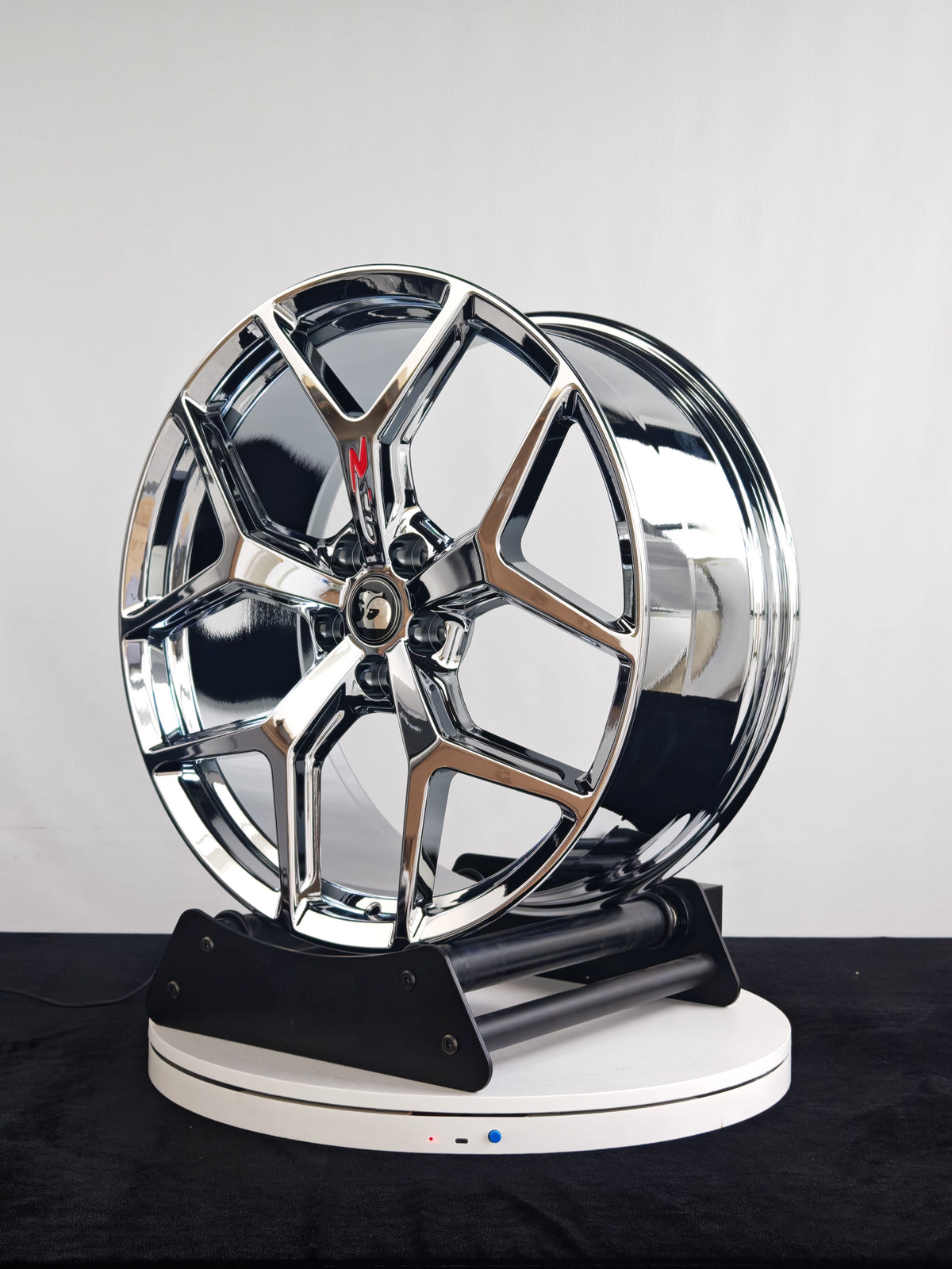 22" Chrome GTSR Style FULL FORGED Wheels – also available in FULL POLISHED 🔥