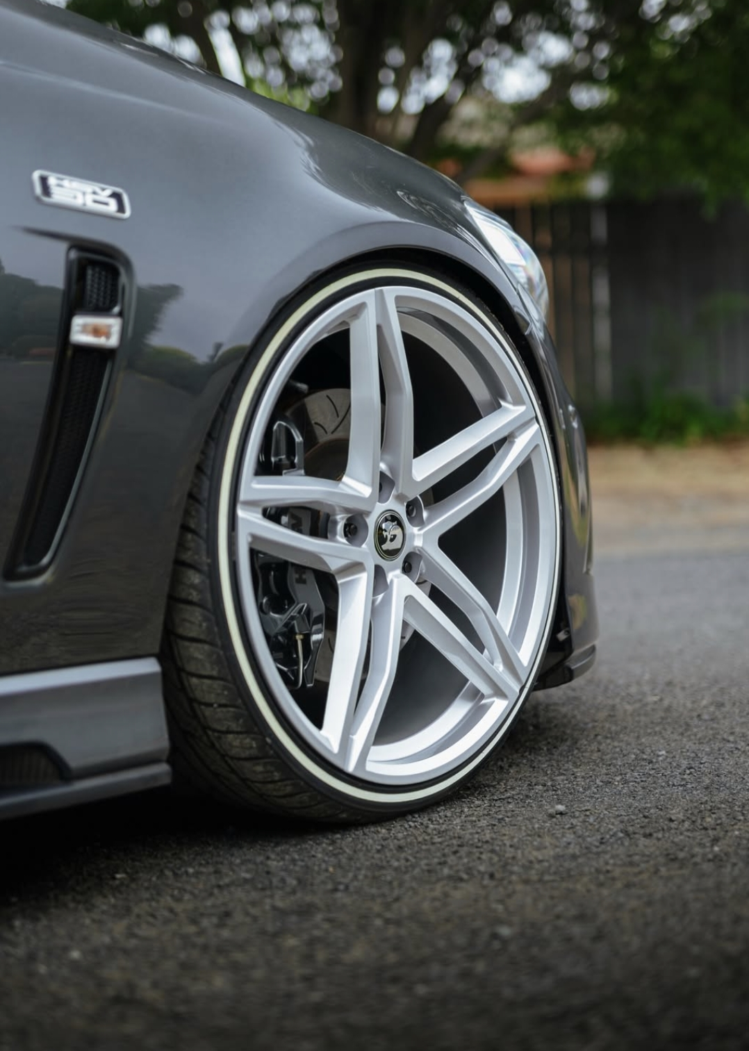 22" VF SV Rimfire Forged Wheels Staggered