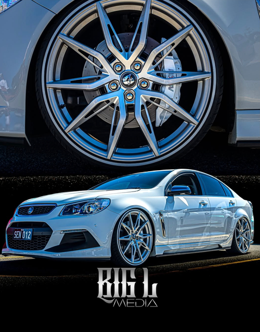 22" VF Gen-F2 HSV GTS Forged Wheels 🔥 NO Rolled Guards Needed