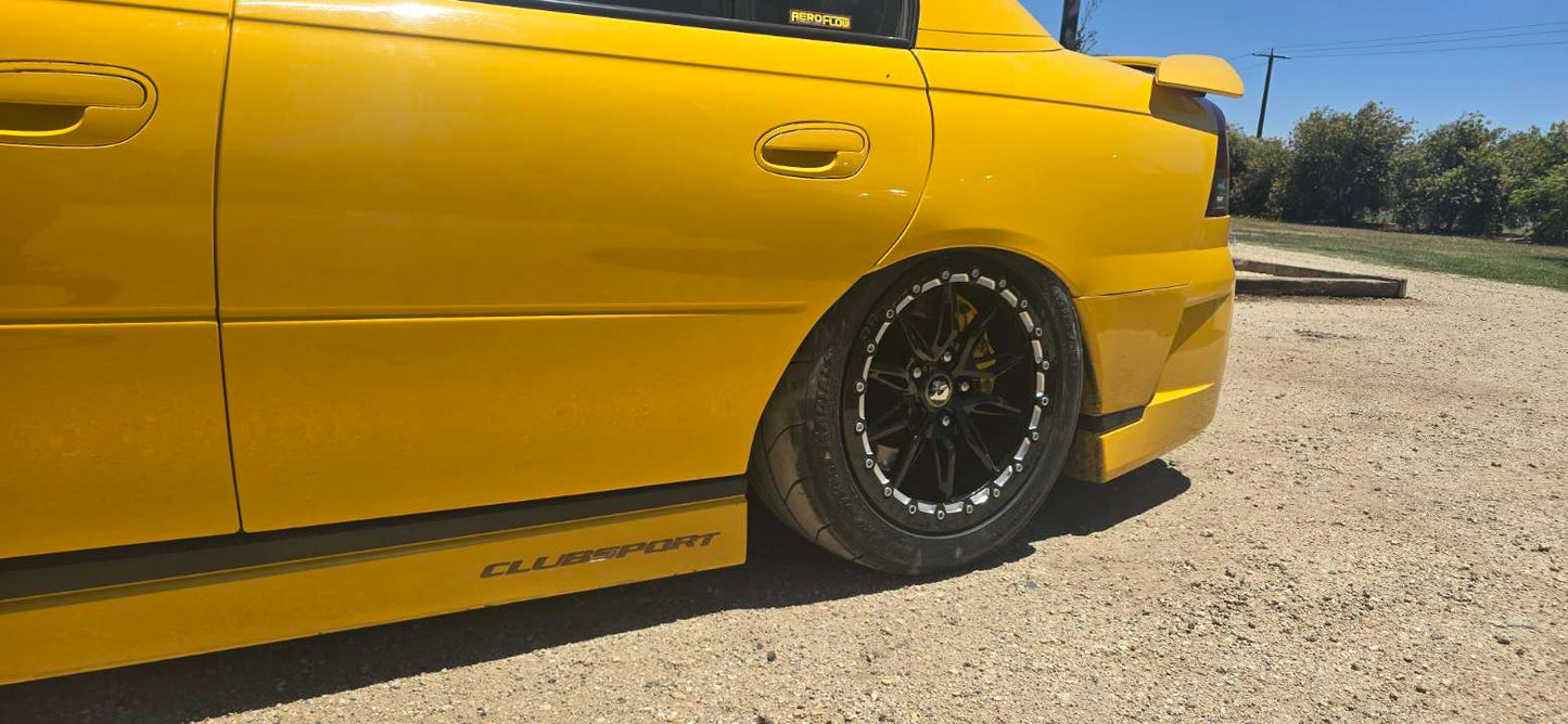 17 & 18" VF2 GTS Forged Beadlock Wheels VE-VF Drag Pack / Roll Racing