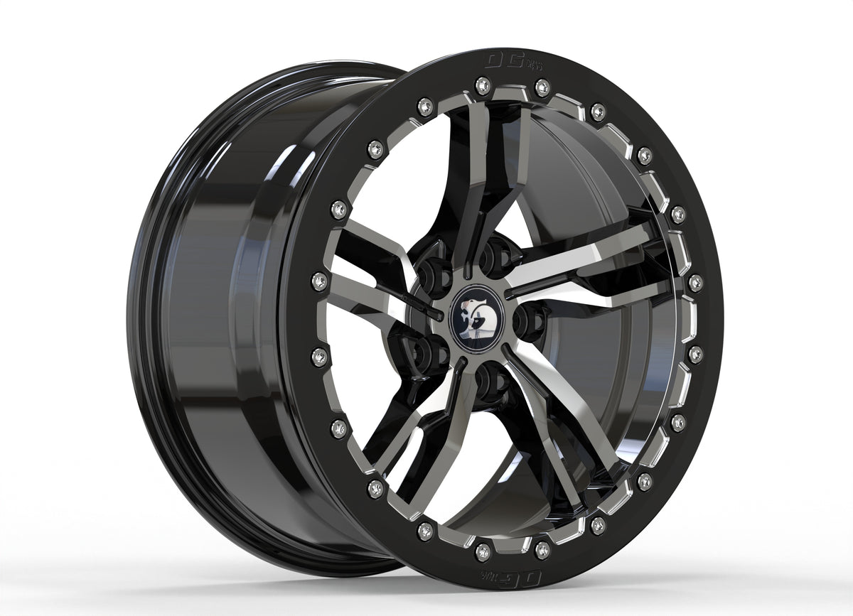 18" VF LSA Forged Beadlock Wheels VE-VF Drag Pack / Roll Racing