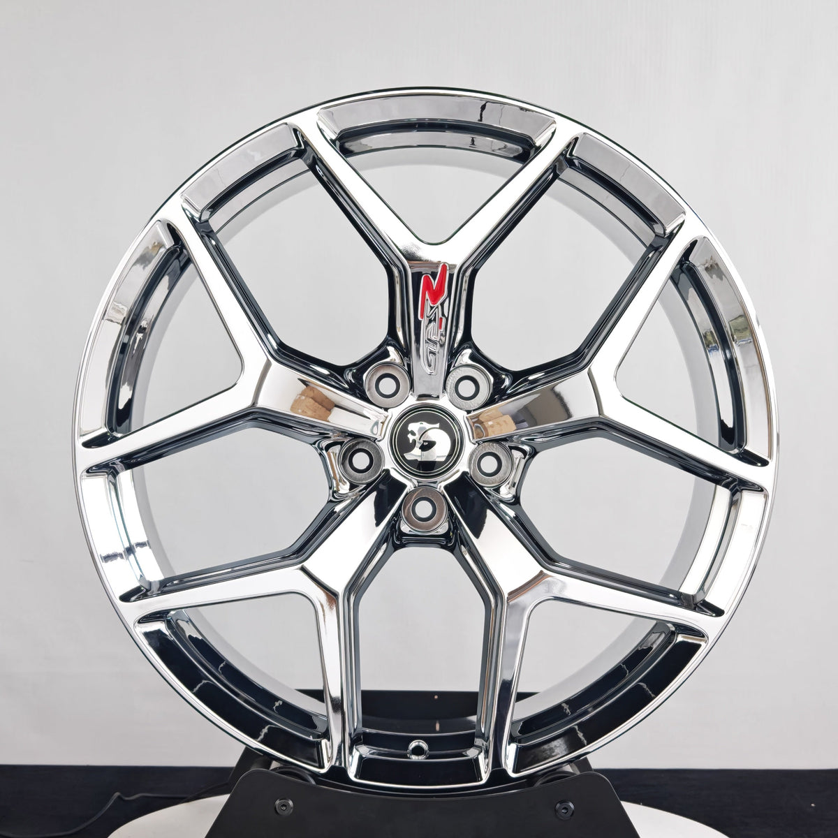 22" Chrome GTSR Style FULL FORGED Wheels – also available in FULL POLISHED 🔥